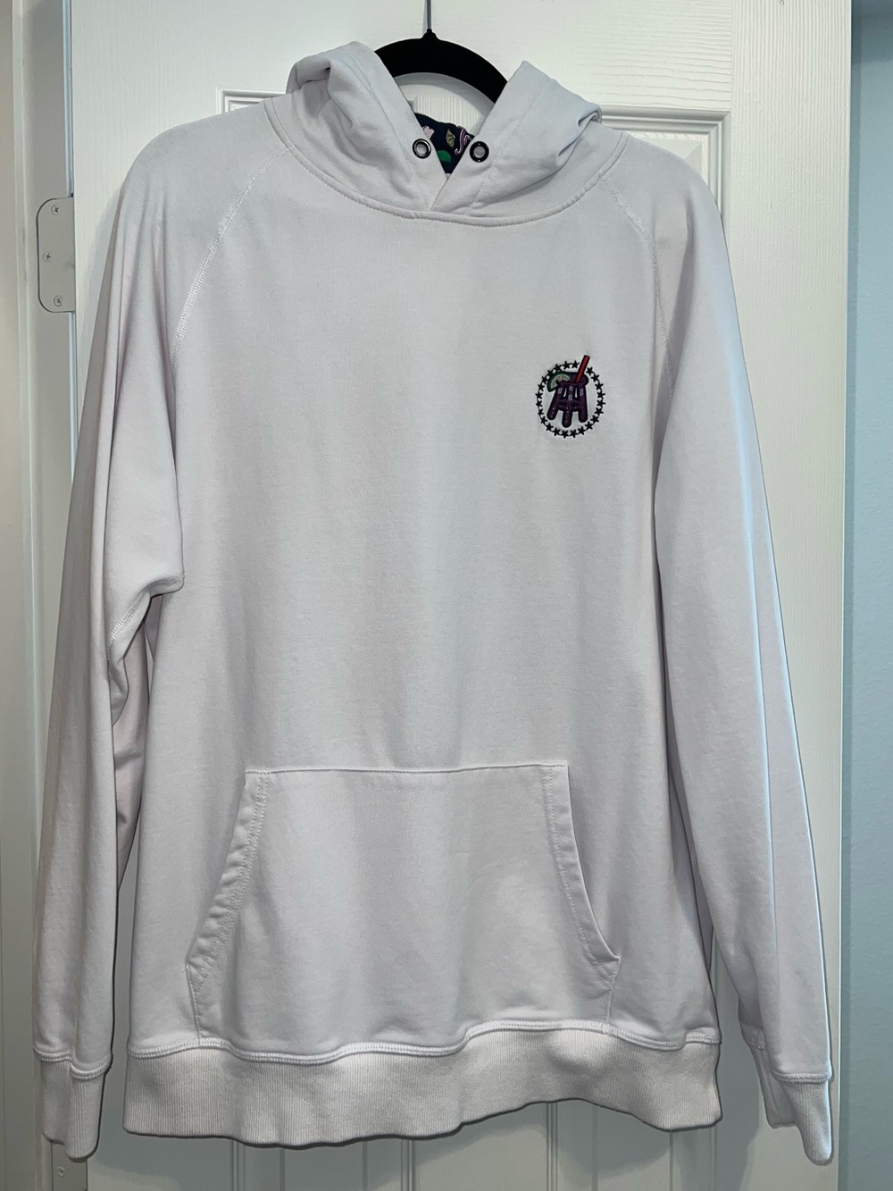 Barstool Sports Men's White Transfusion Hoodie
